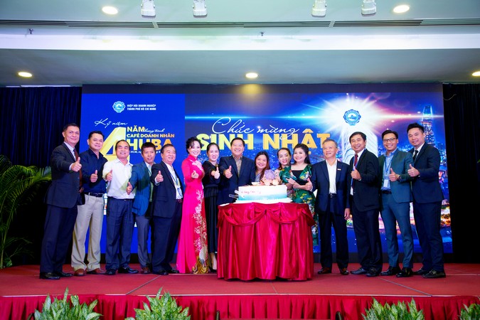 Sự kiện kỷ niệm 4 năm Chương trình Café Doanh nhân HUBA được tổ chức vào sáng ngày 26/9 tại khách sạn Rex Sài Gòn.